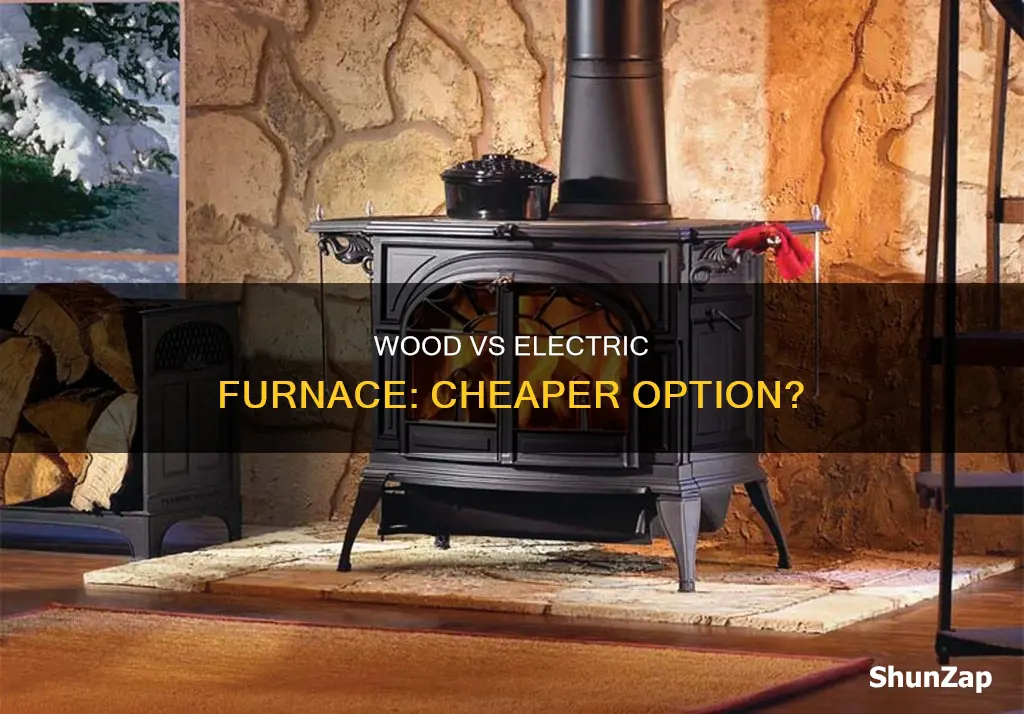 is a wood furnace cheaper than electric