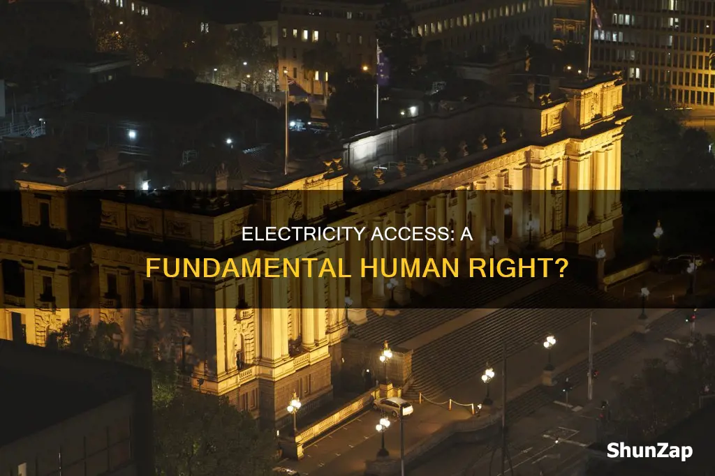 is access to electricity a human right