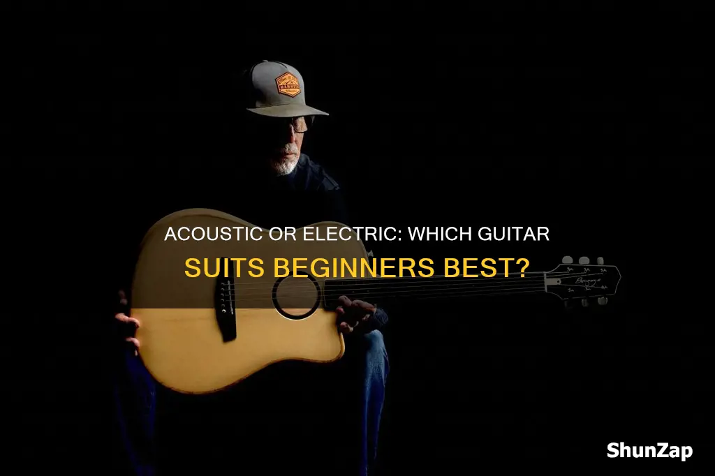 is acoustic or electric better for beginners