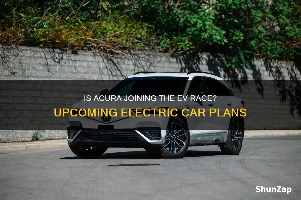 is acura coming out with an electric car