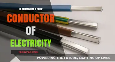 Aluminum's Electrical Conductivity: Why It's Not a Great Conductor