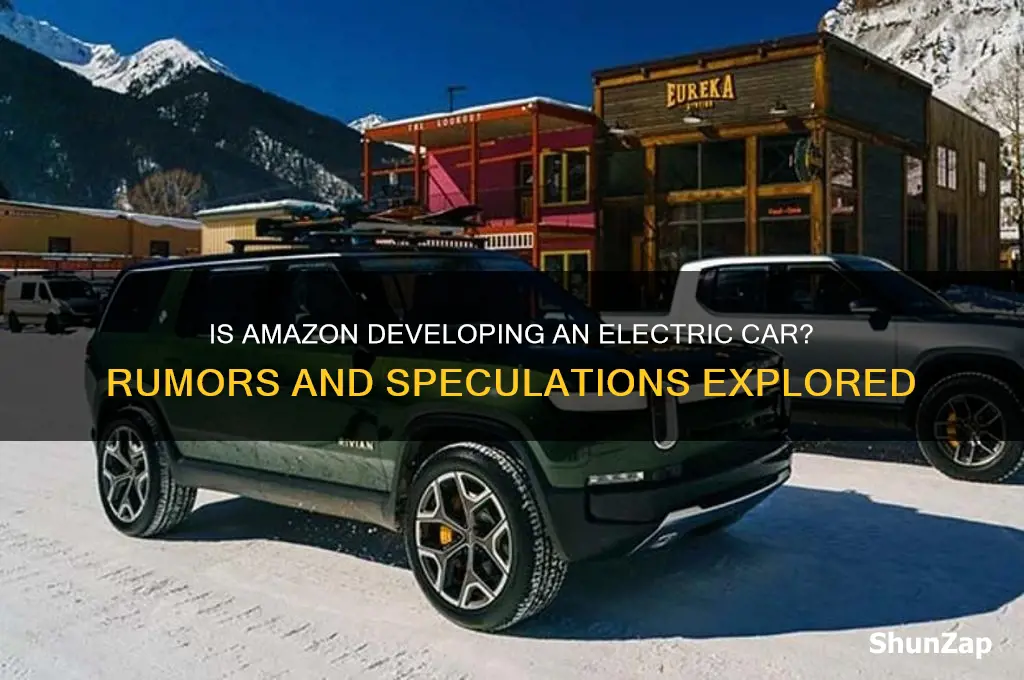is amazon building an electric car
