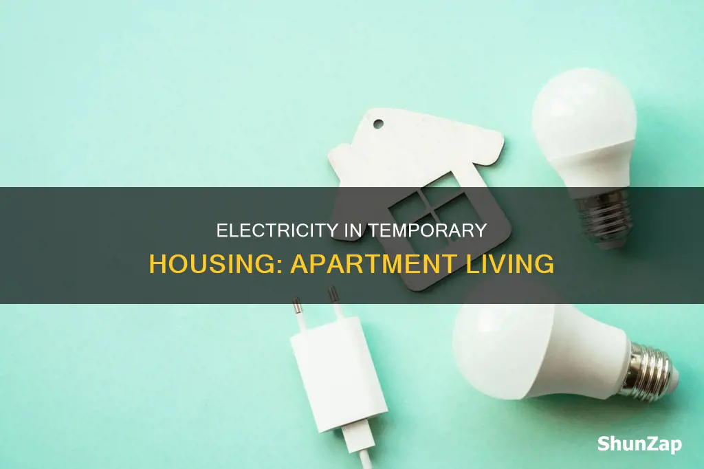 is an apartment considered temporary residential electric