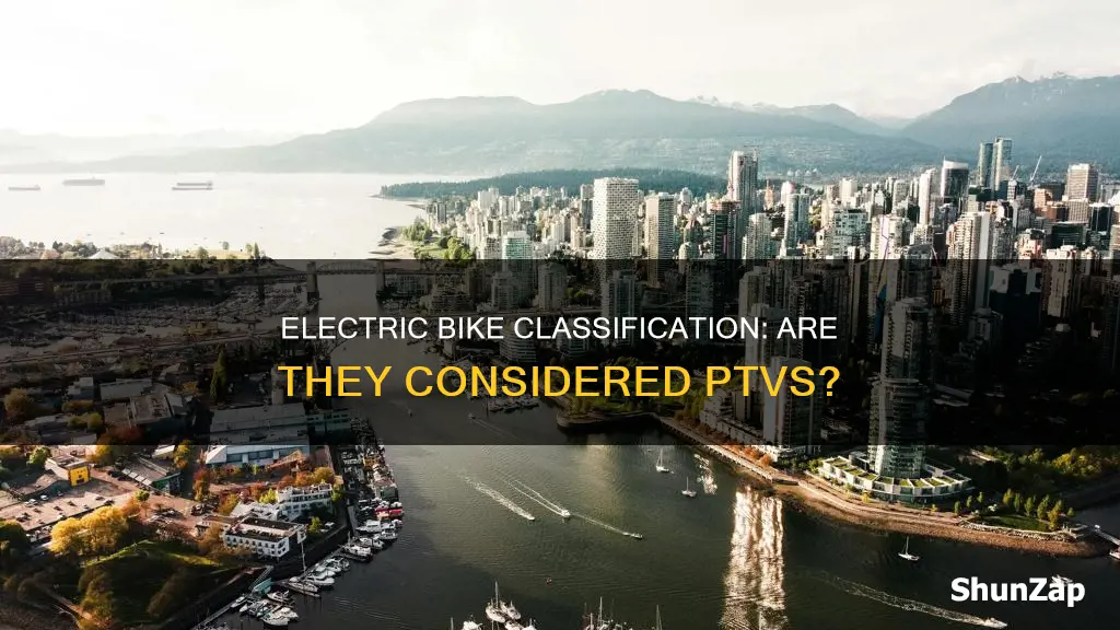 is an electric bike a ptv