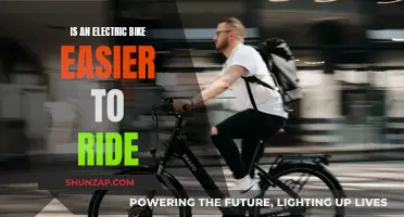 Electric Bikes: Easier Riding, Less Effort Required