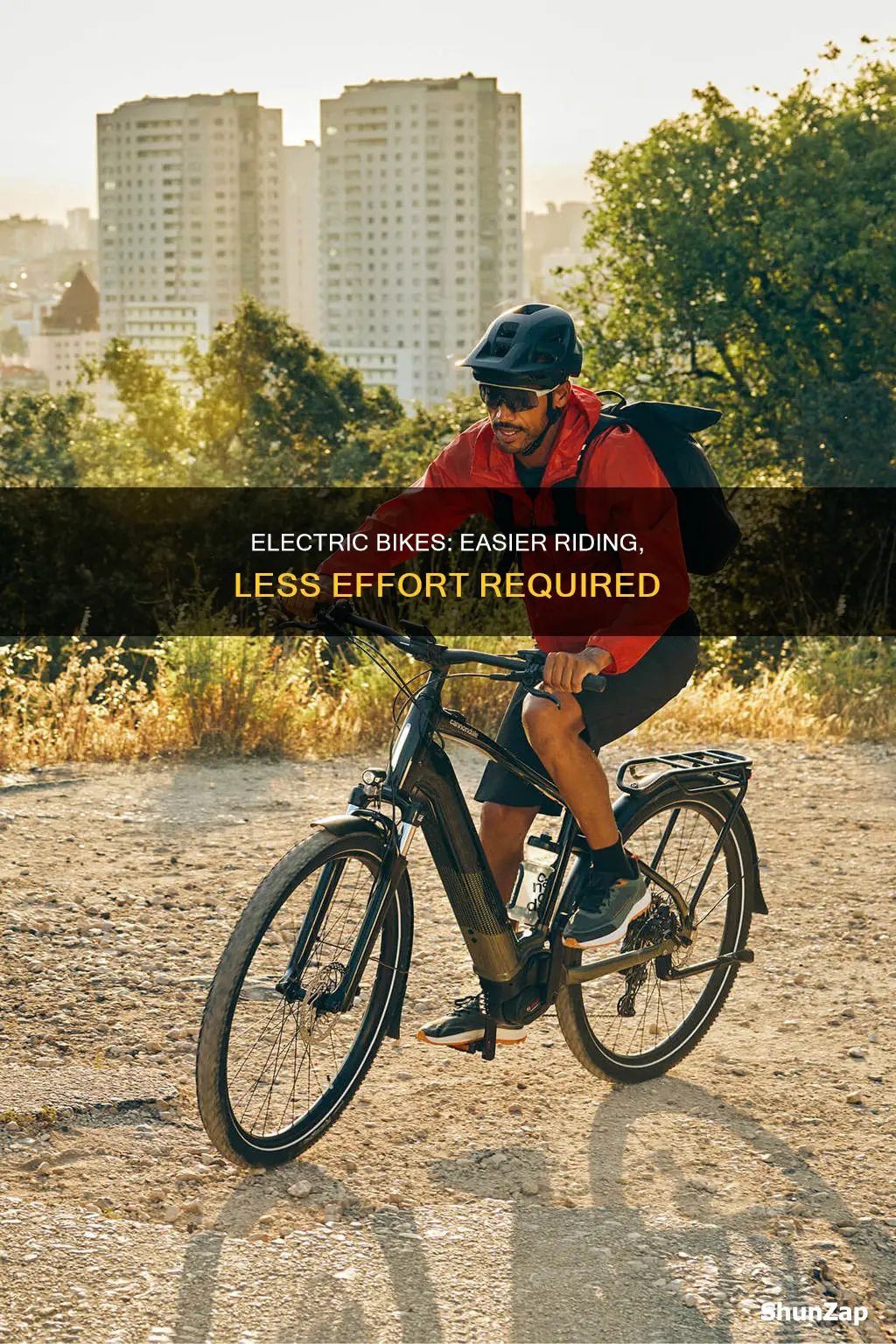 is an electric bike easier to ride