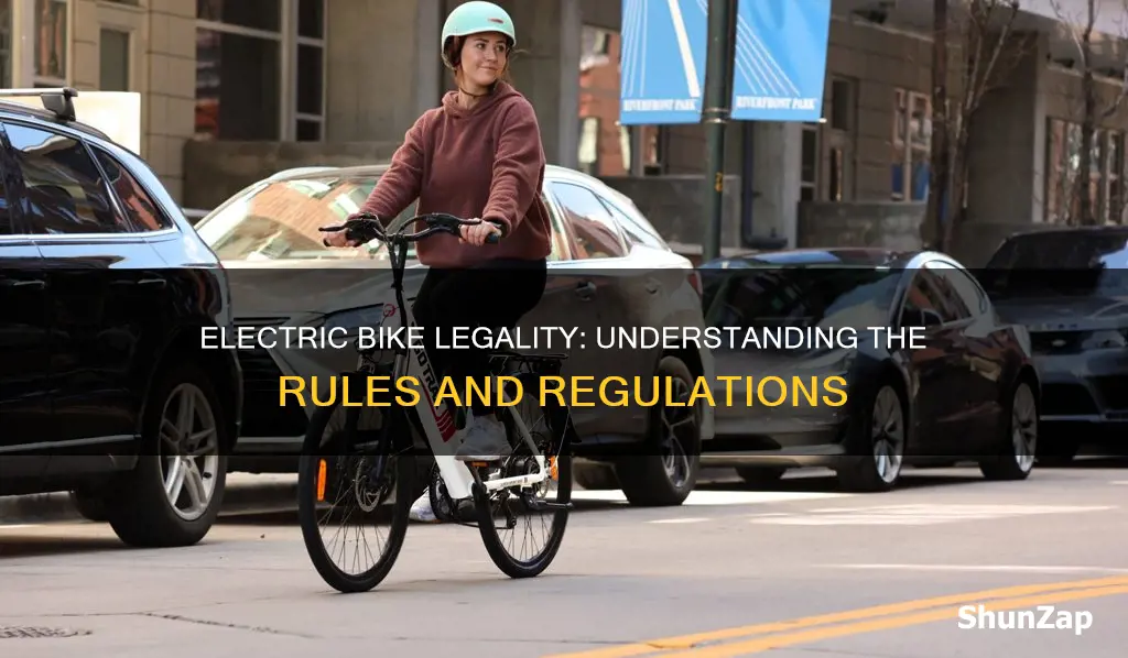 is an electric bike illegal