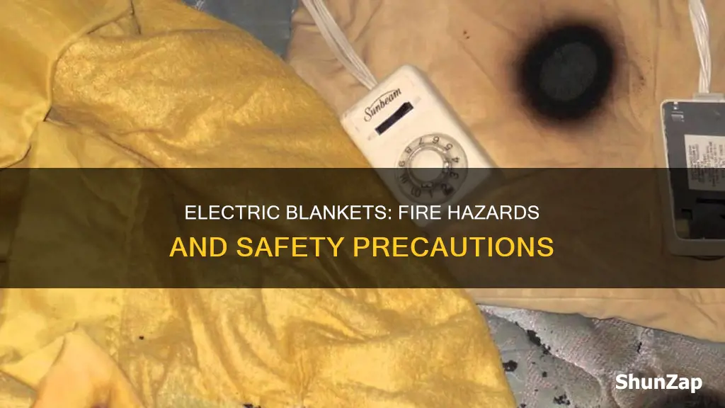 is an electric blanket a fire hazard