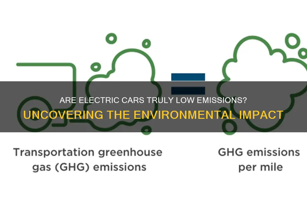 is an electric car a low emissions