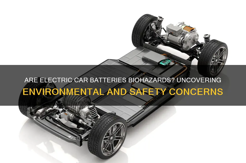 is an electric car battery a biohazard