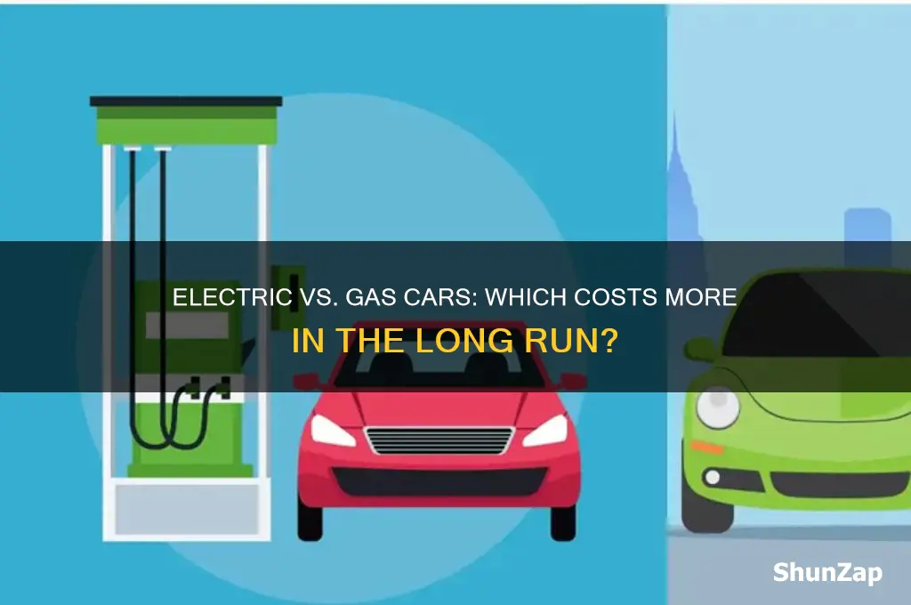 is an electric car more expensive than a gas car