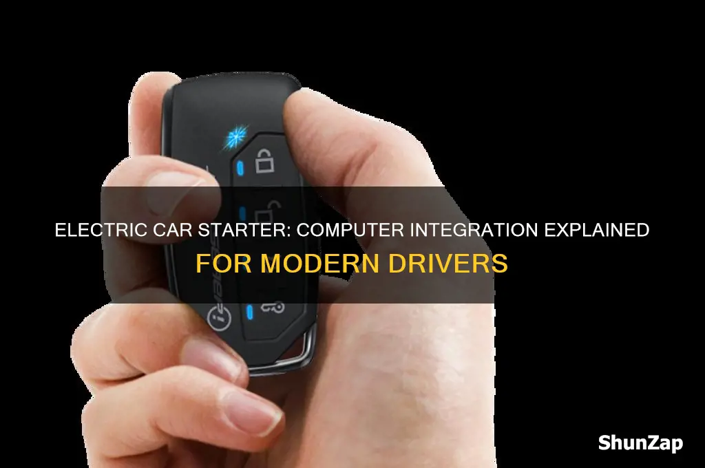 is an electric car starter in the computer