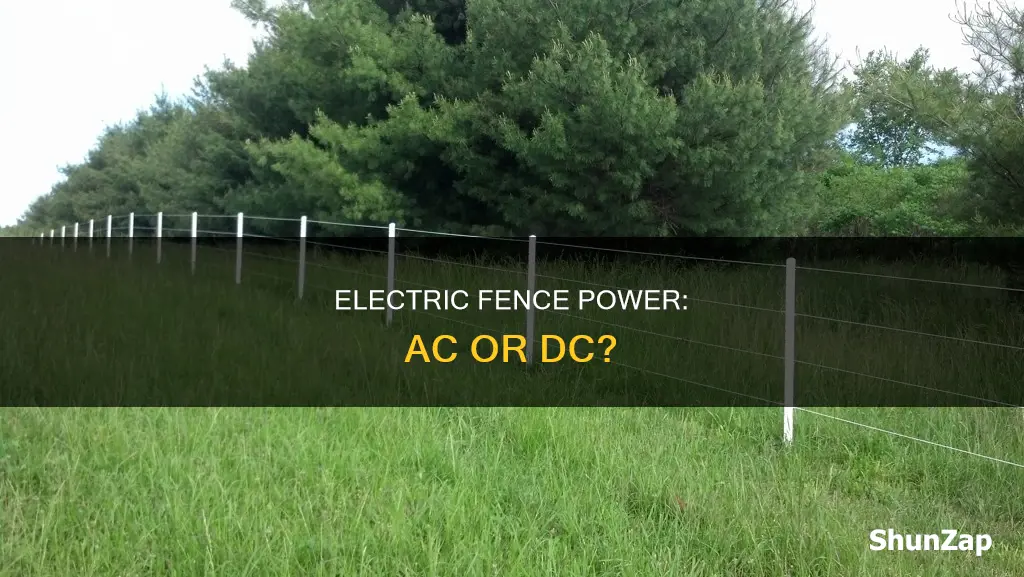 is an electric fence ac or dc
