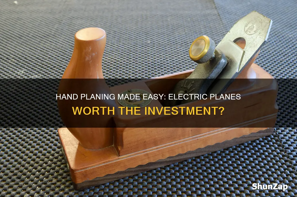 is an electric hand plane worth it