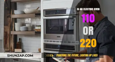 Voltage Requirements for Electric Ovens: 110 or 220?