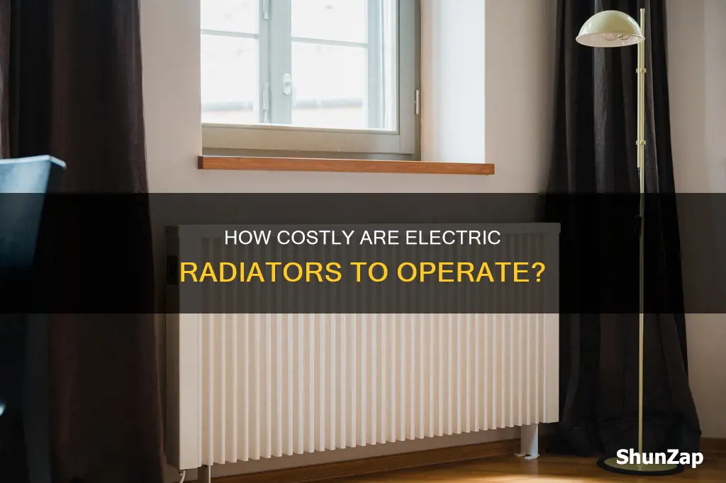 is an electric radiator expensive to run