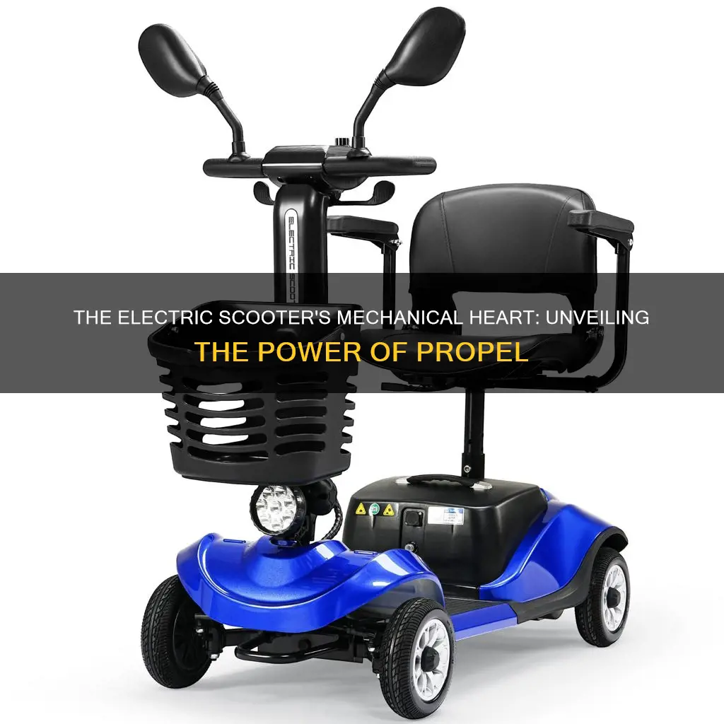 is an electric scooter a mechanically propelled vehicle