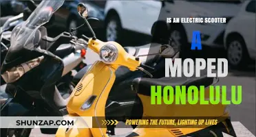 Electric Scooters: Mopeds or Not? Honolulu's Take