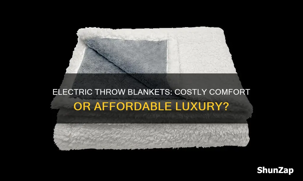 is an electric throw expensive to run