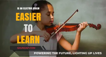 Electric Violin: Easier to Learn?