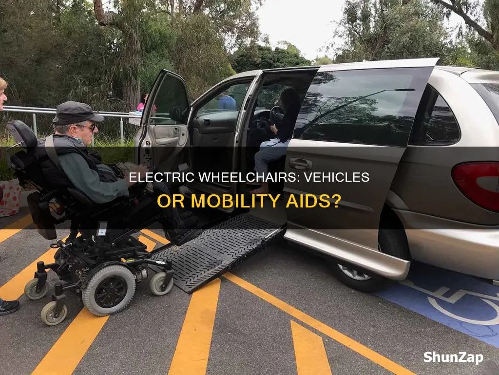 is an electric wheelchair a vehicle