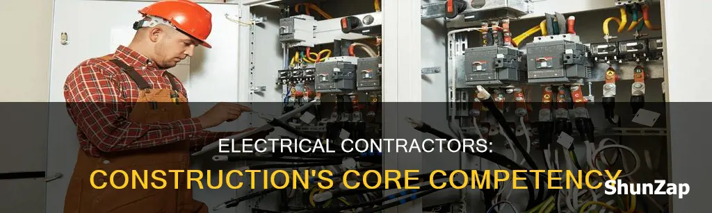 is an electrical contractor a construction competition