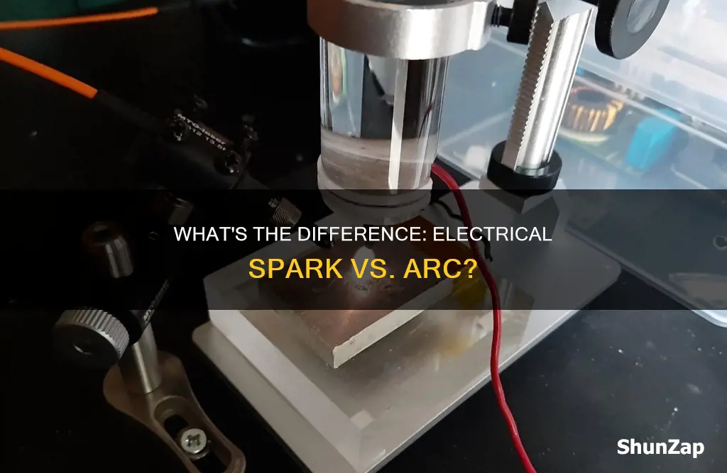 is an electrical spark considered an arch