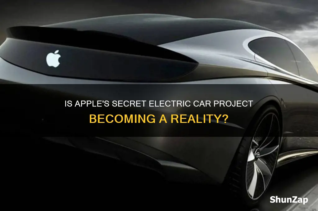 is apple building an electric car