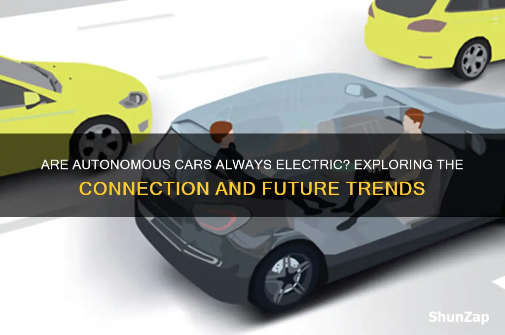 is autonomous car electric