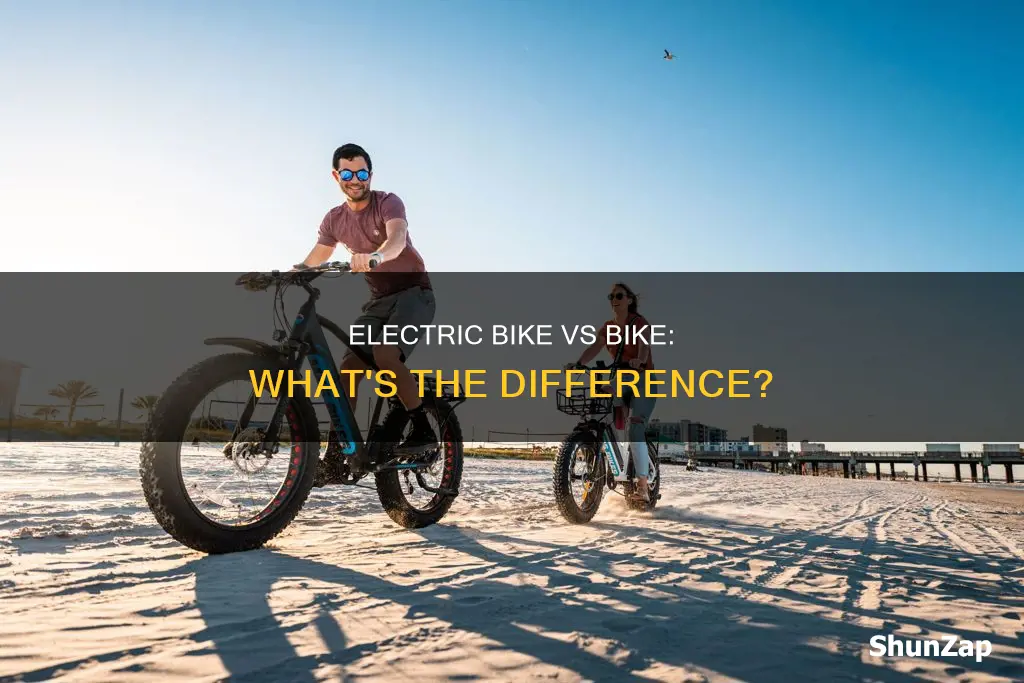 is bike and electric bike the same