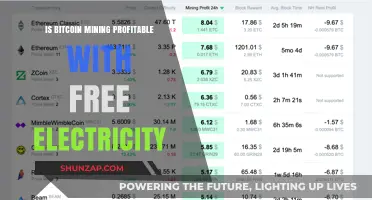 Free Electricity for Bitcoin Mining: Is It Profitable?