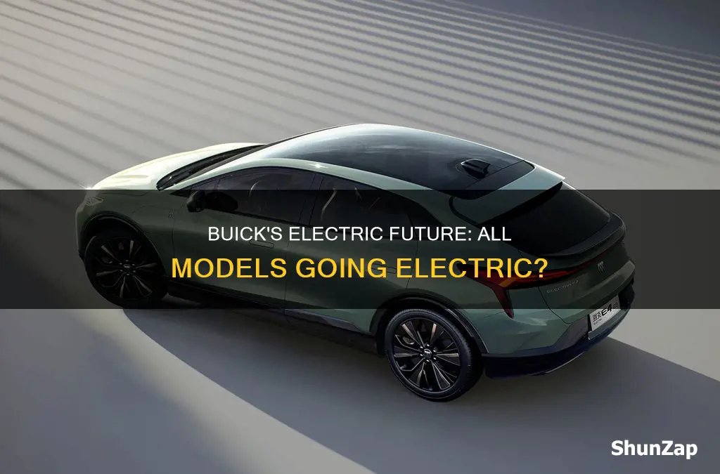 is buick going to all electric vehicles