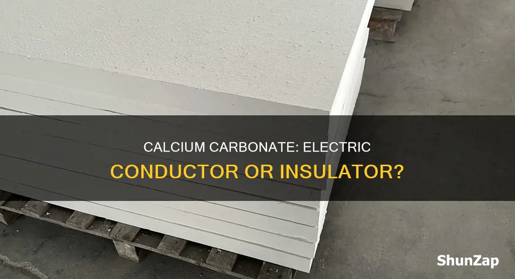 is calcium carbonate a conductor of electricity