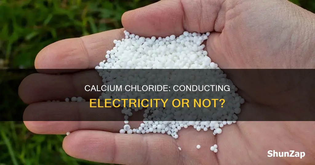 is calcium chloride a conductor of electricity