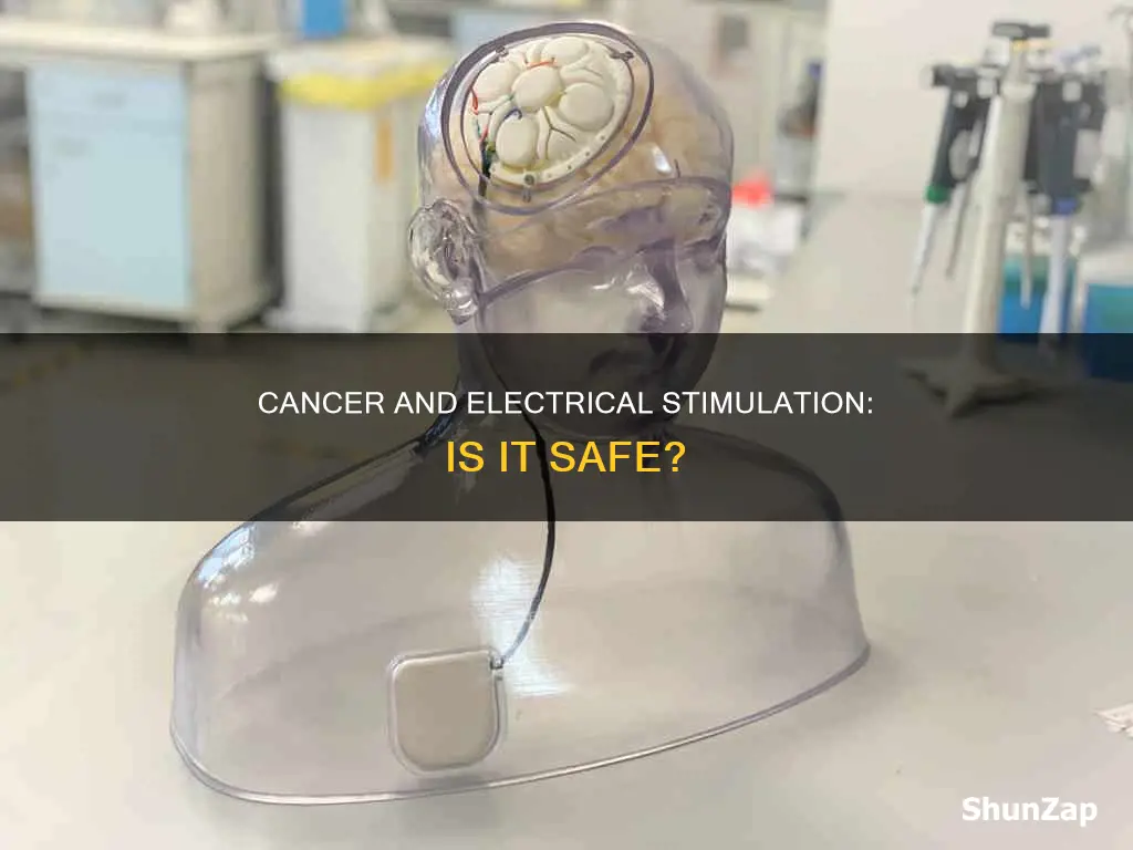is cancer a contraindication for electrical stimulation
