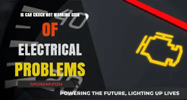 Car Clock Malfunction: Indicator of Electrical Issues or Minor Glitch?