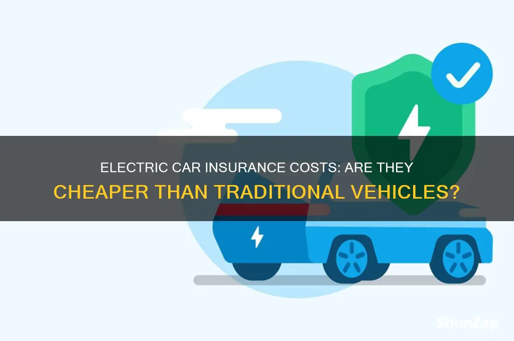 is car insurance cheaper for electric cars
