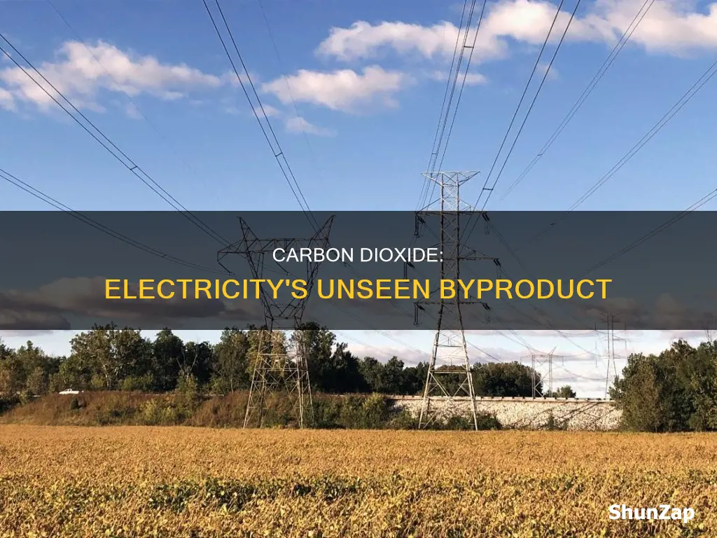 is carbon dioxide a byproduct of electricity