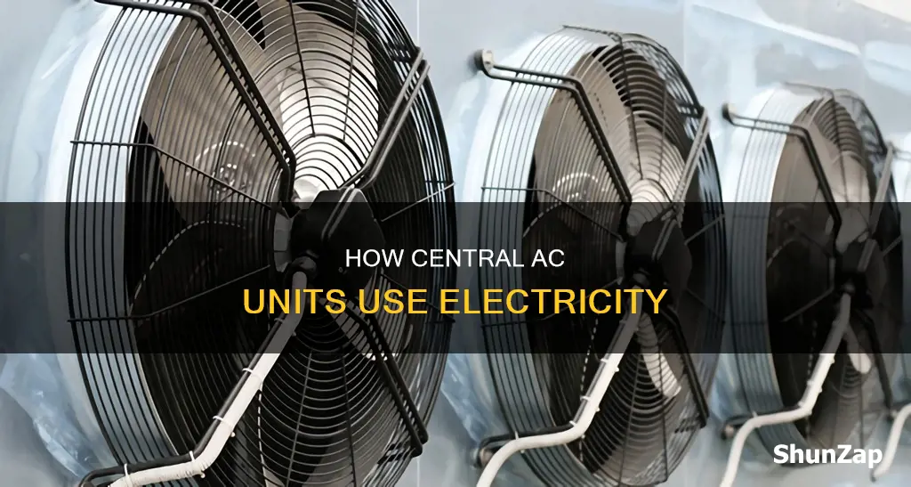 is central ac powered through electric company
