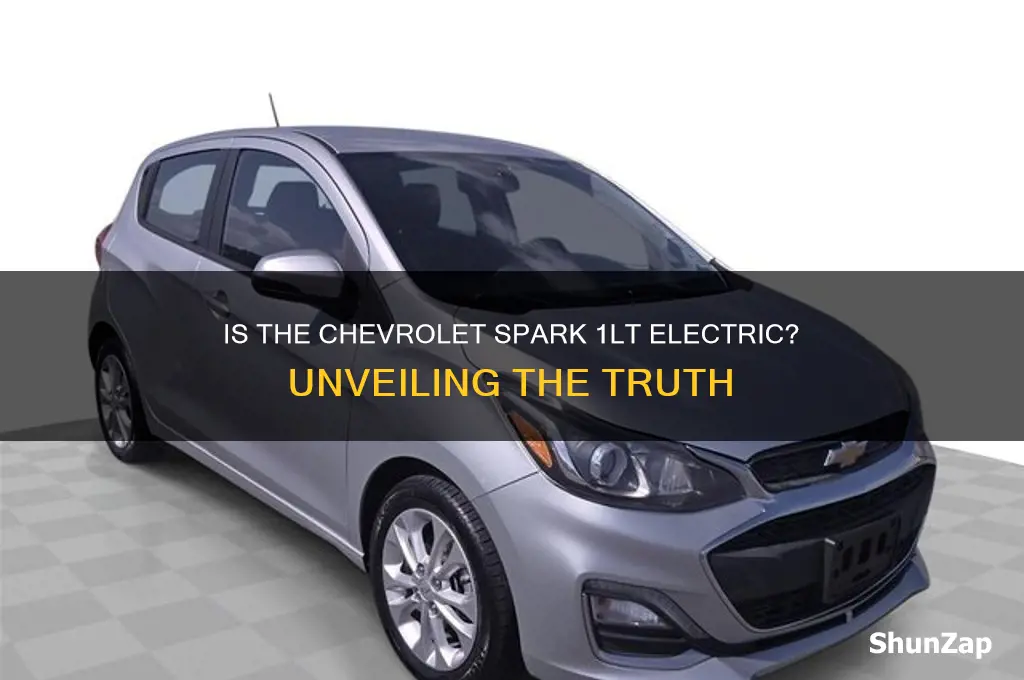 is chevrolet spark 1lt an electric car