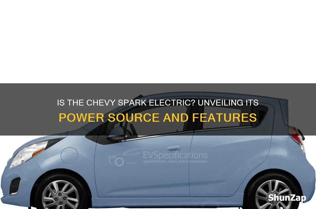 is chevy spark an electric car