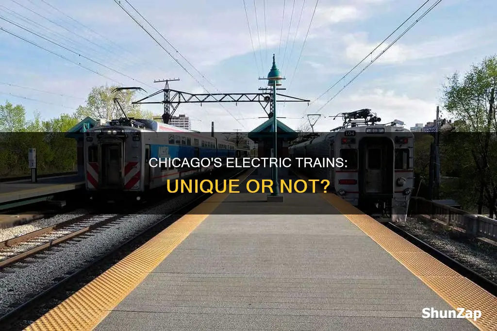 is chicago the only electric train system