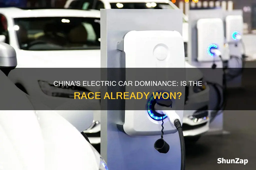 is china currently winning the race for the electric car