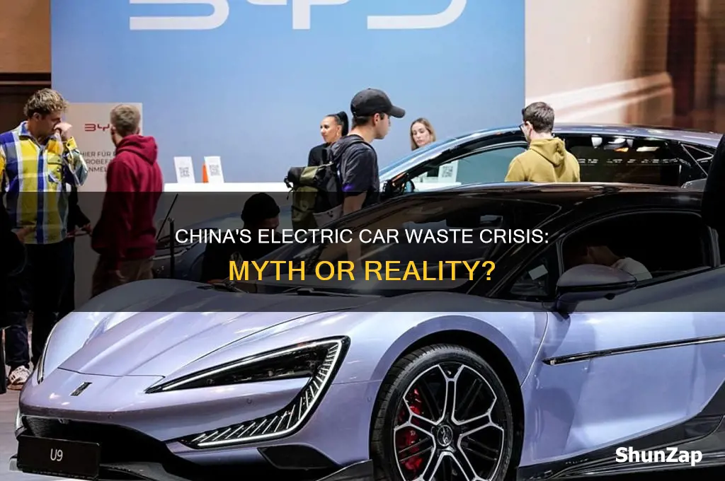 is china throwing away electric cars