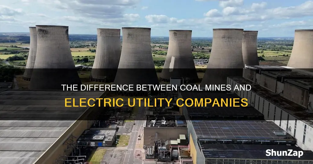 is coal mine and electric utility company the same