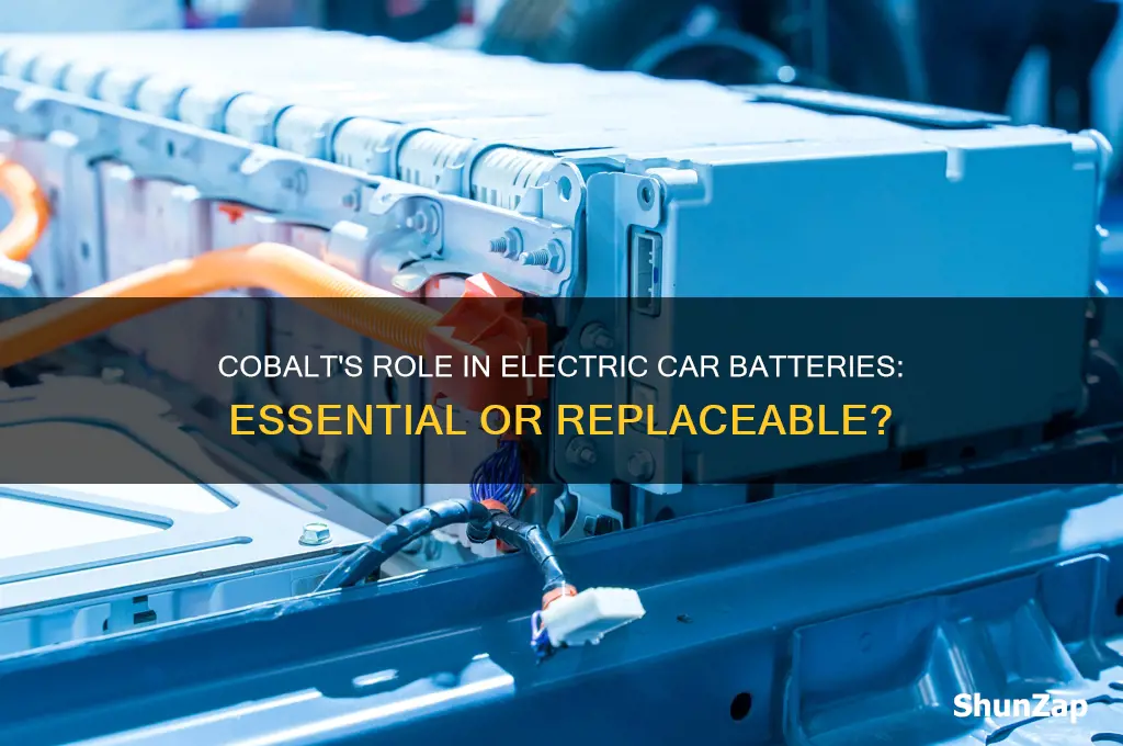 is cobalt in electric car batteries