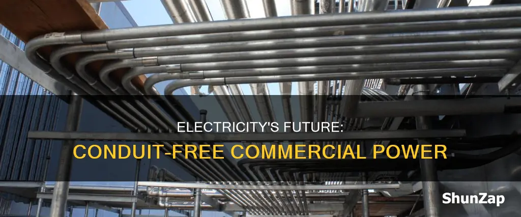 is commercial electricity going away from conduit