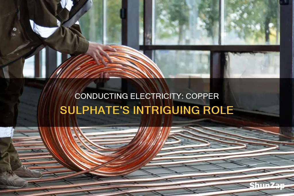is copper sulphate a conductor of electricity
