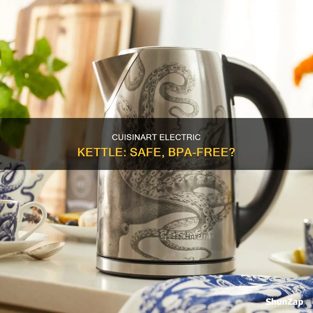 is cuisinart electric tea kettle bpa free