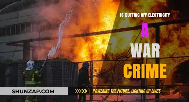 War Crime: Cutting Off Electricity